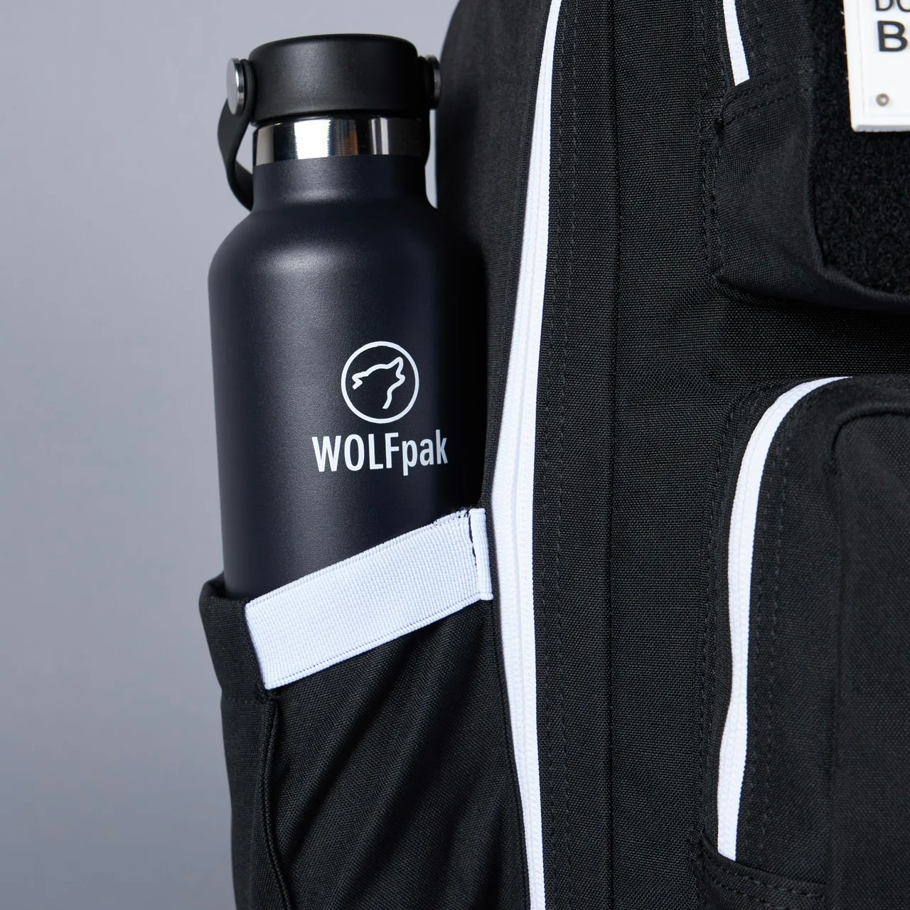15L Backpack Alpha Black White Accents - Image 13