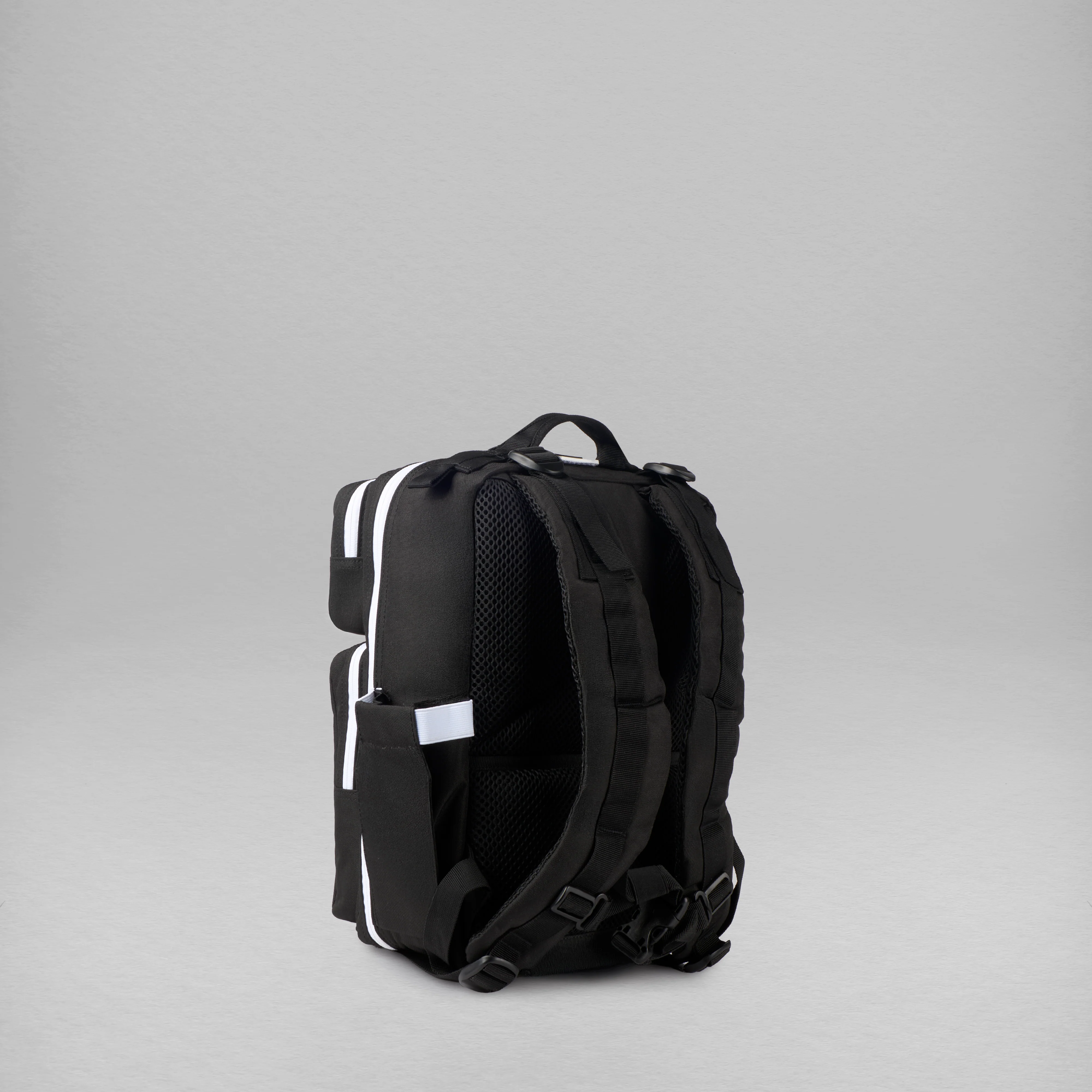 15L Backpack Alpha Black White Accents - Image 4