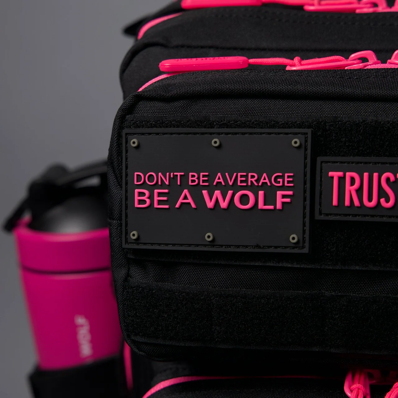25L Backpack Black Neon Pink - Image 5