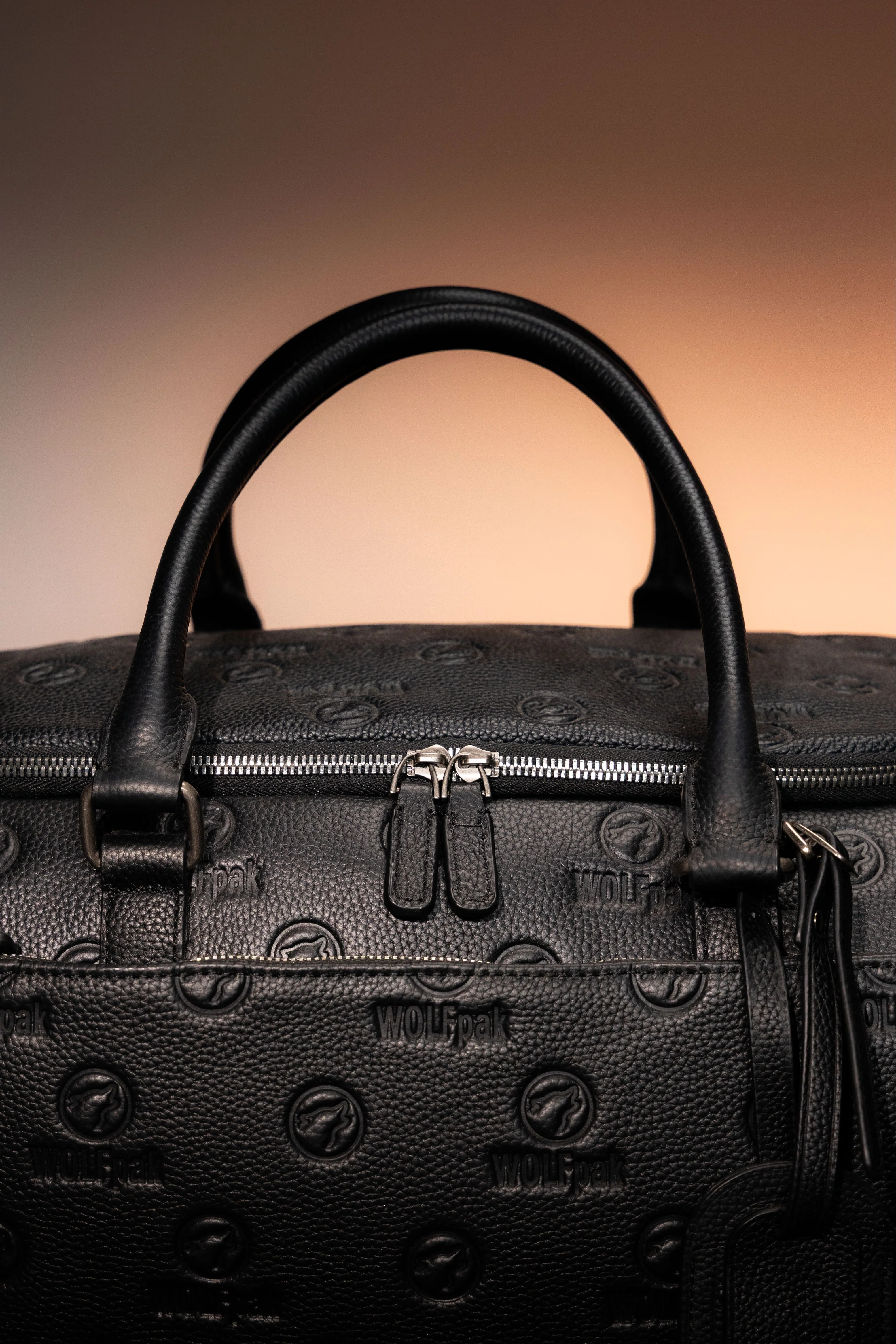 30L Perfect Duffle Bag Luxury Leather - Image 5