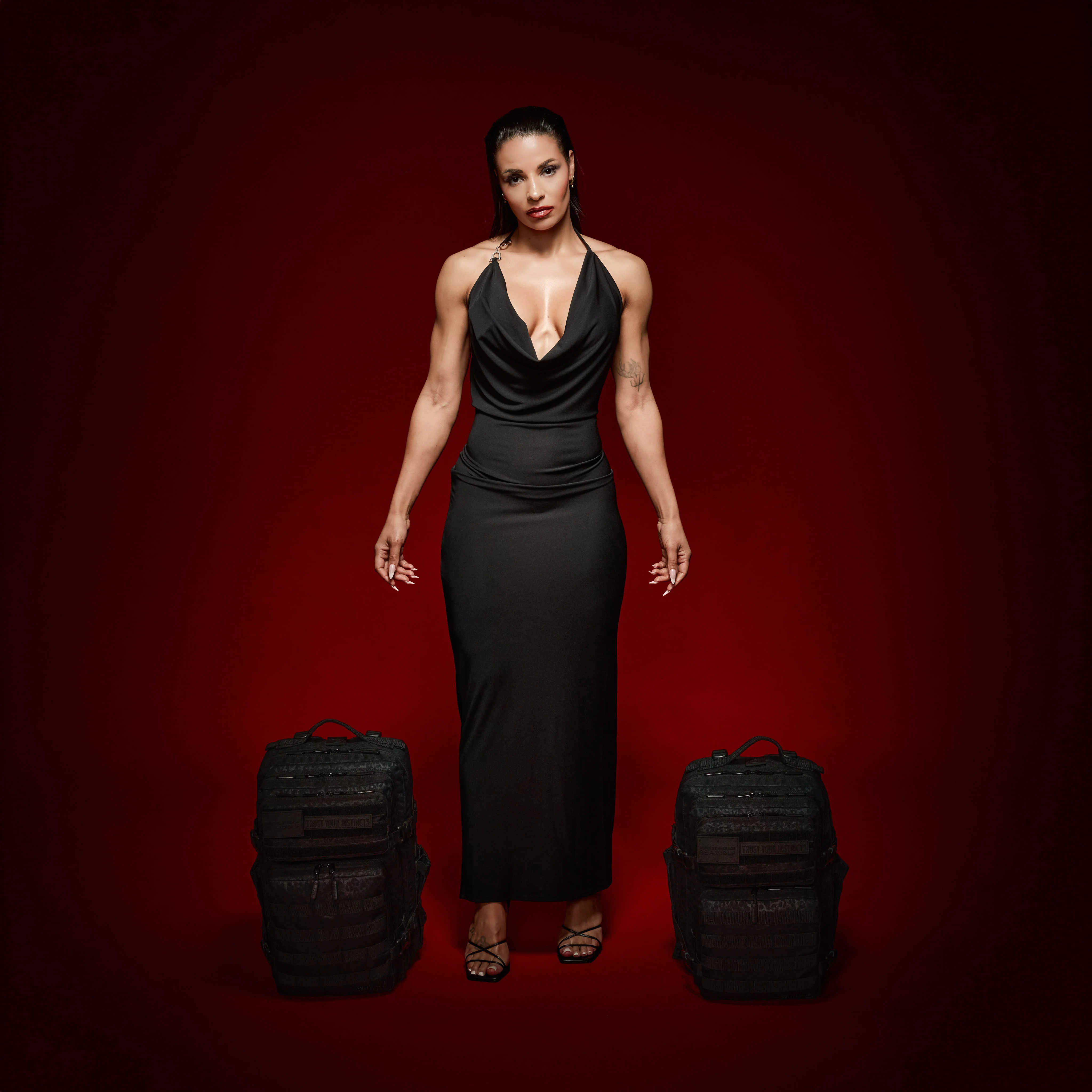 35L Backpack Black Leopard (Pre-Order) - Image 7