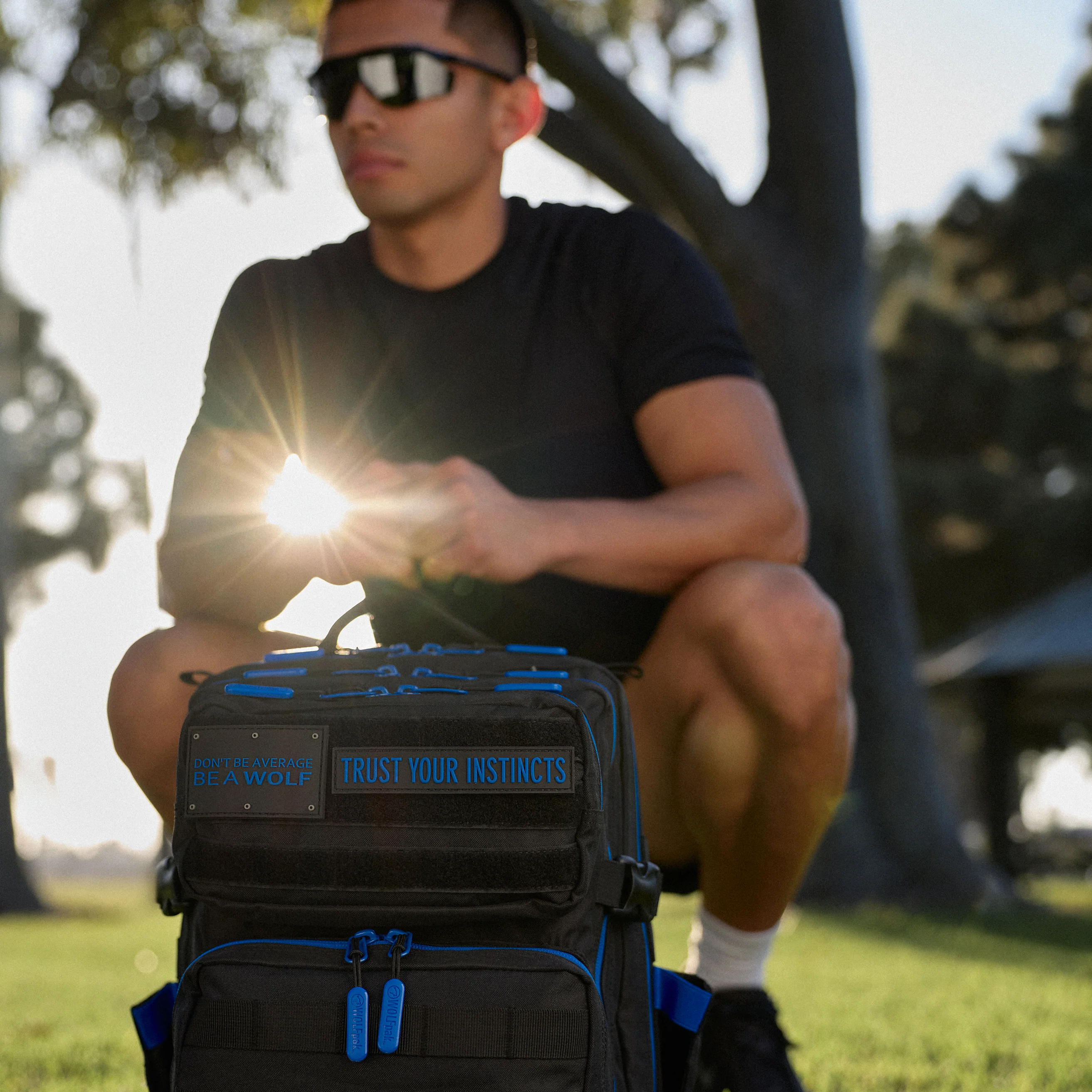35L Backpack Blue Wolf - Image 7