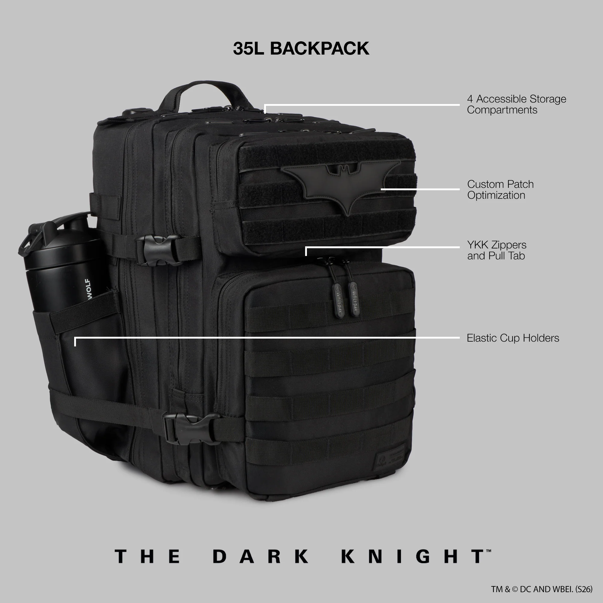 35L Backpack The Dark Knight - Image 2