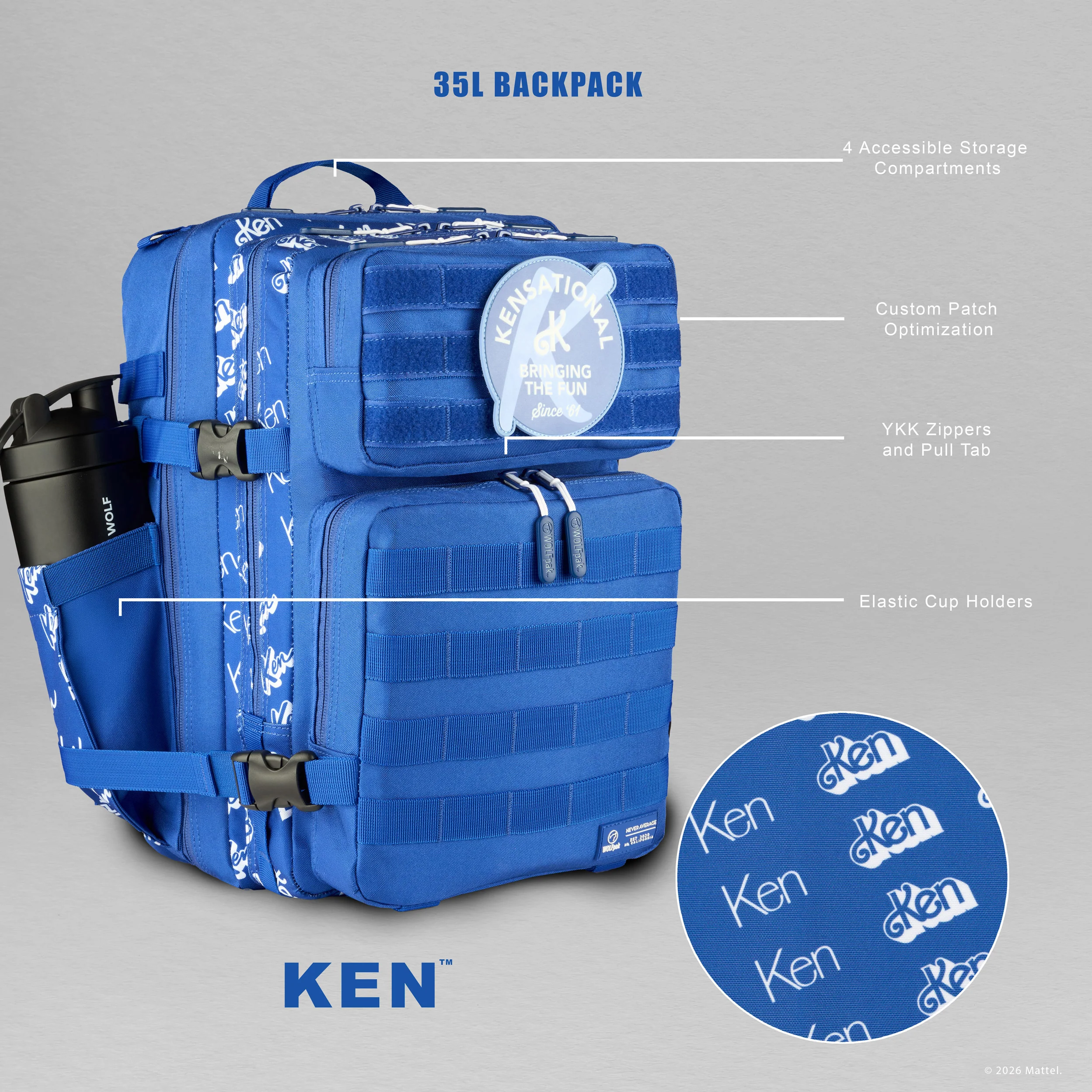 35L Backpack Ken (Special Edition Collectors) SALE - Image 2