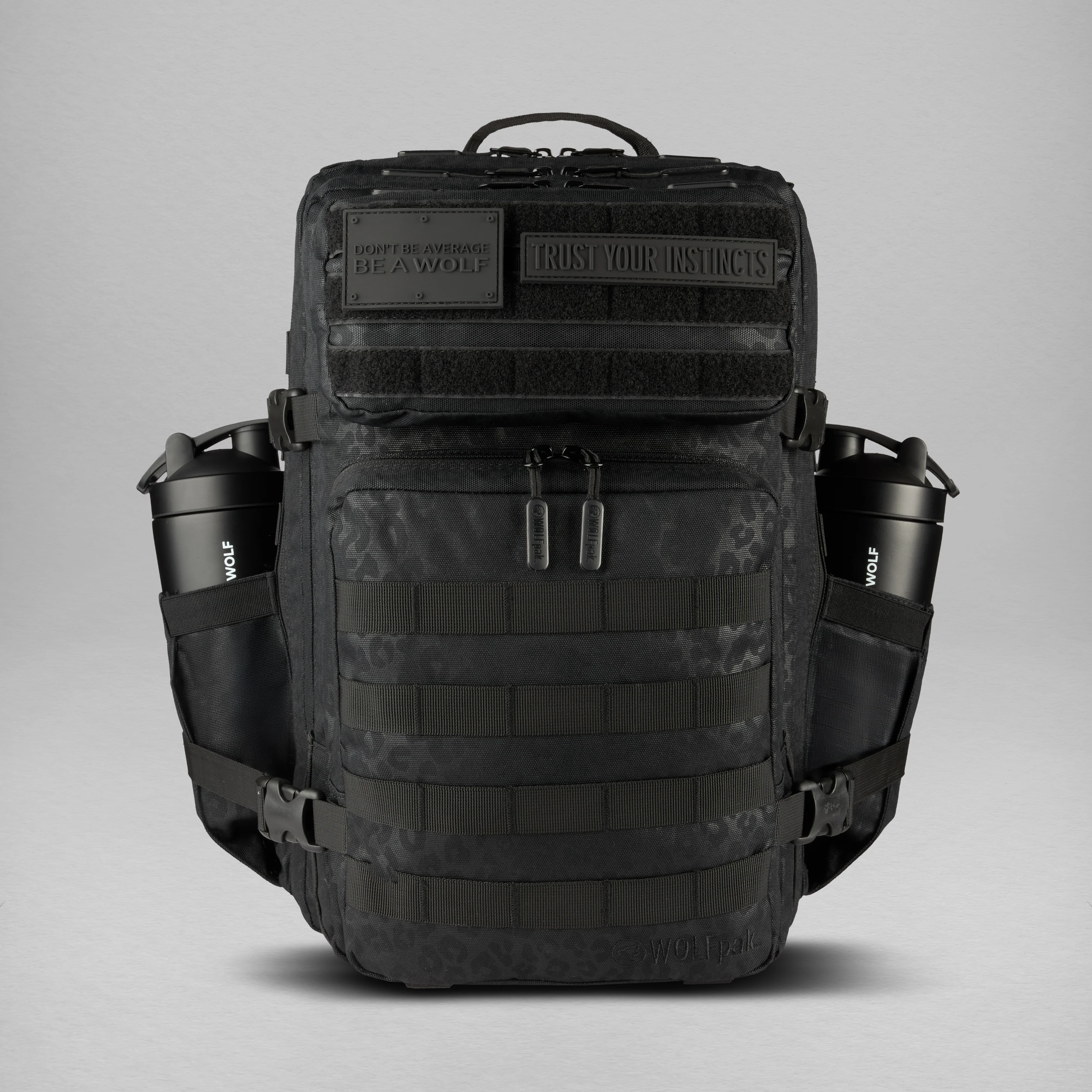 45L Backpack Black Leopard - Image 3