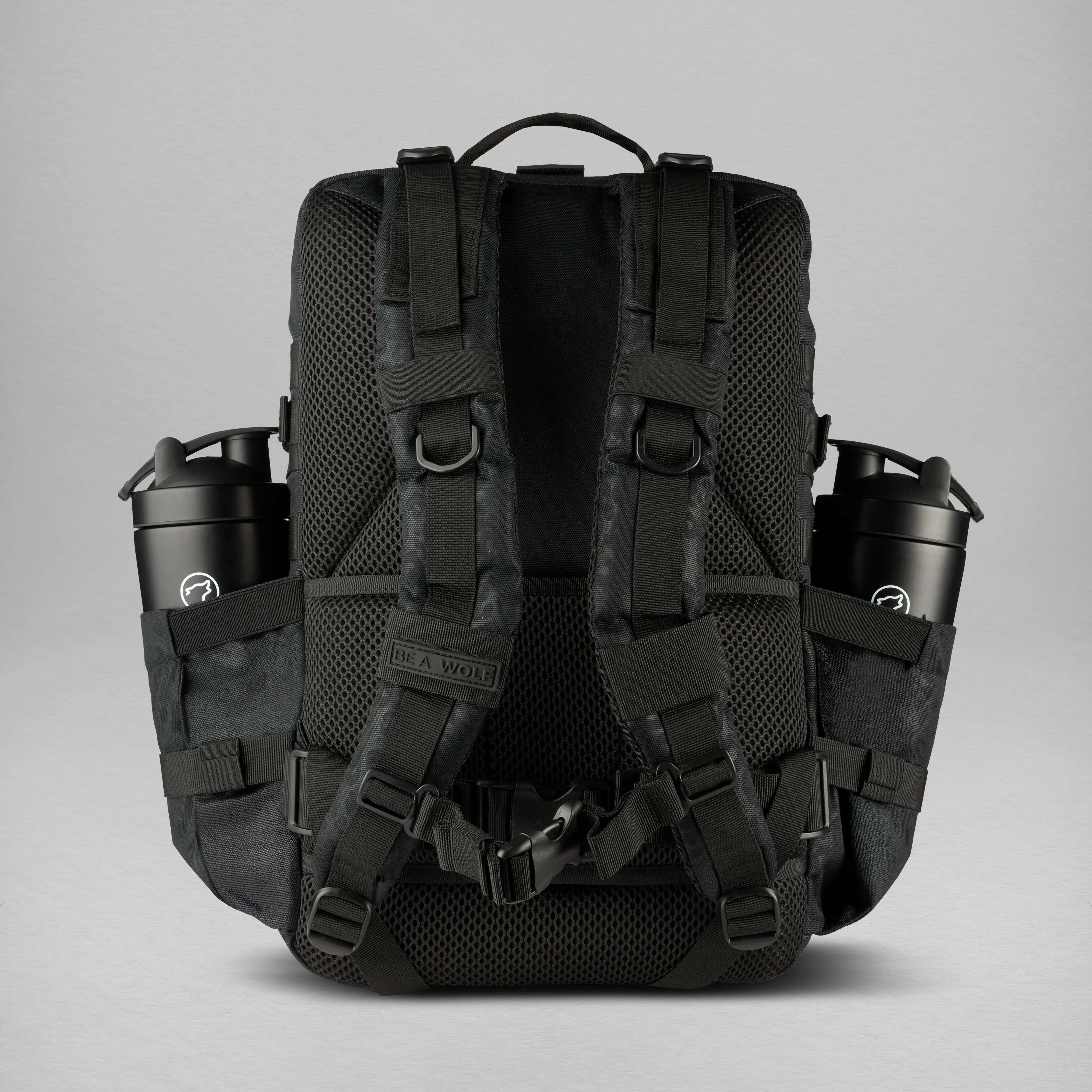 45L Backpack Black Leopard - Image 5