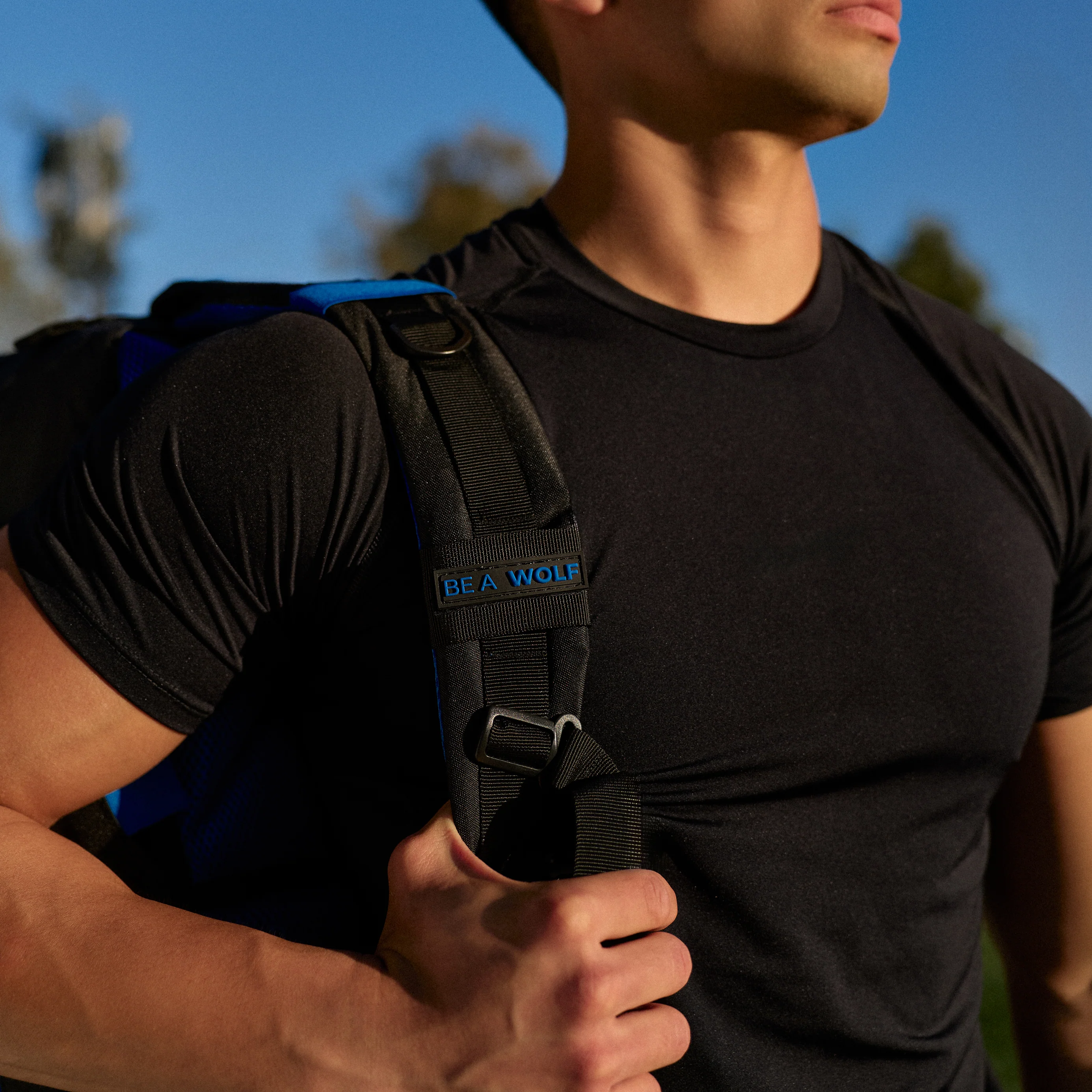 45L Backpack Blue Wolf - Image 8