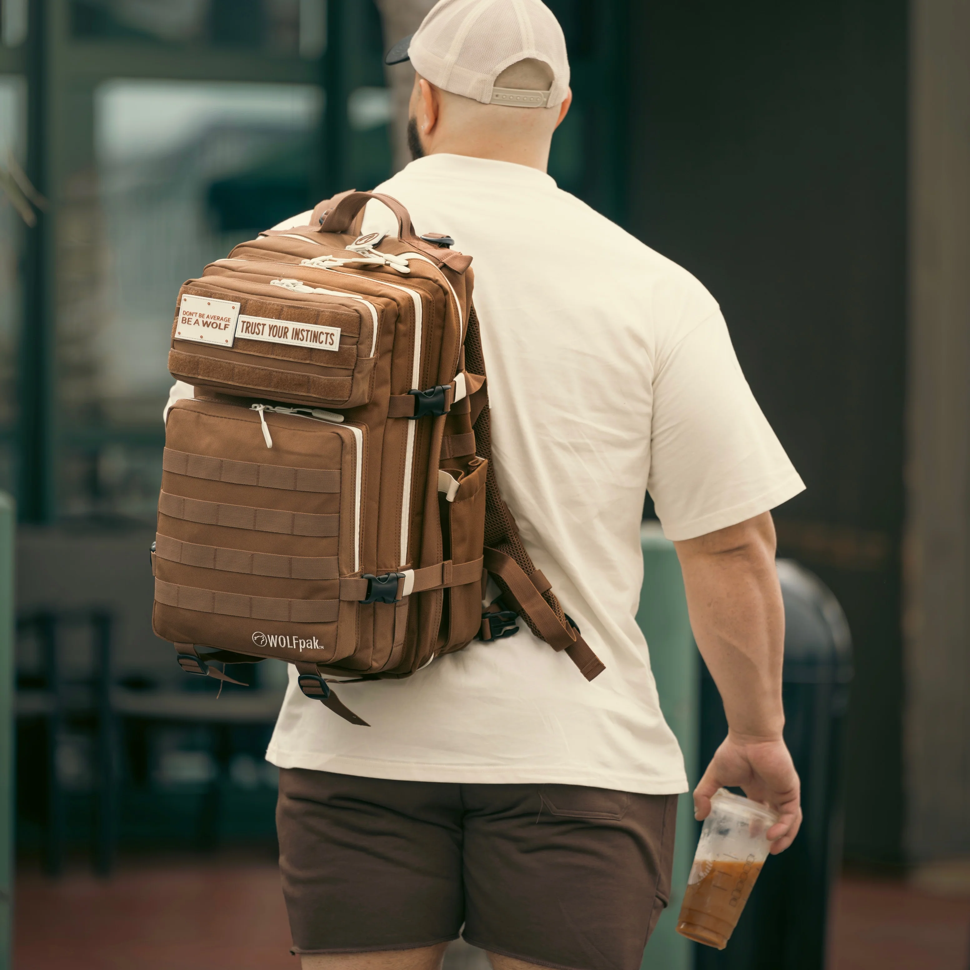 45L Backpack Cocoa - Image 6