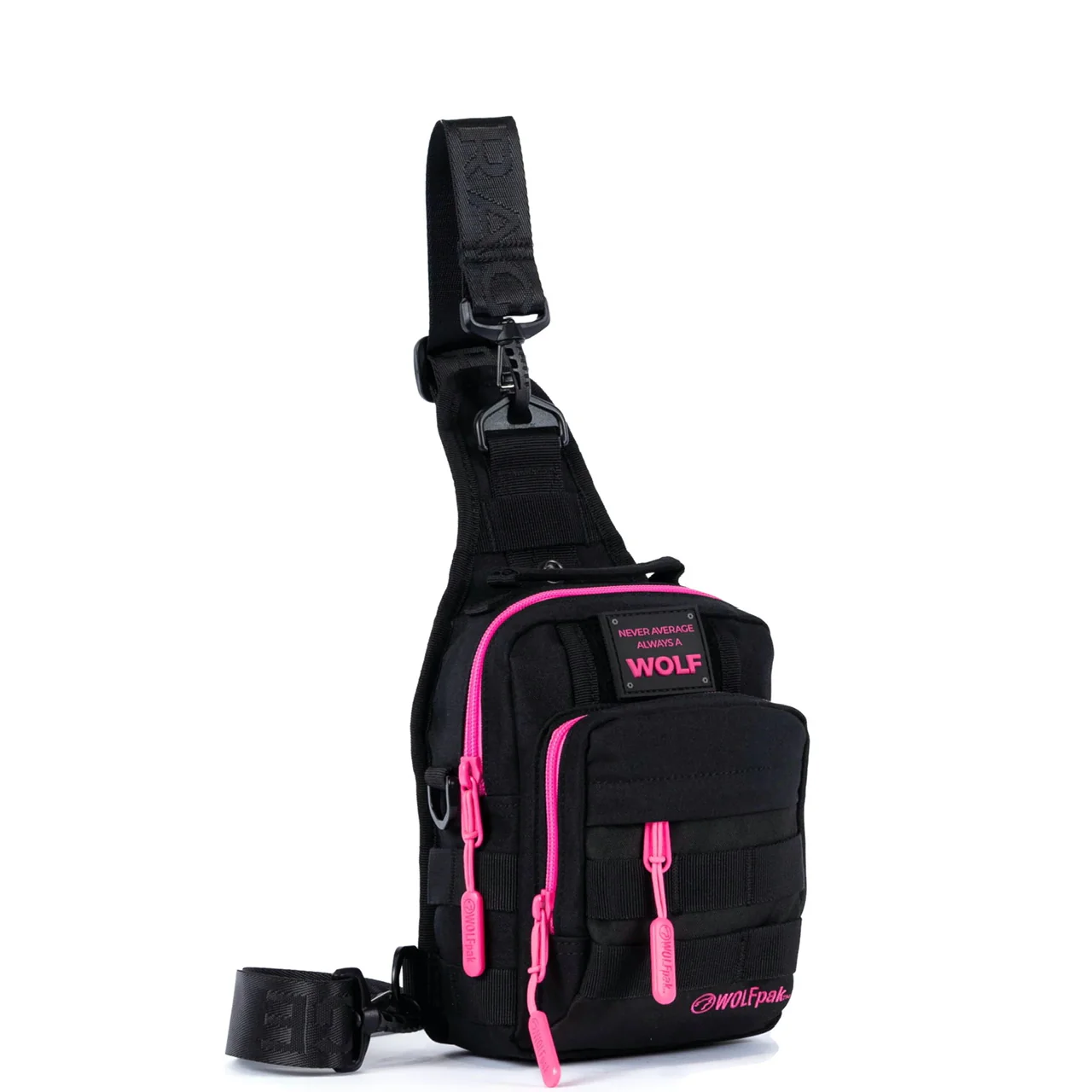 4L Mini Tactical Sling Bag Neon Pink - Image 3
