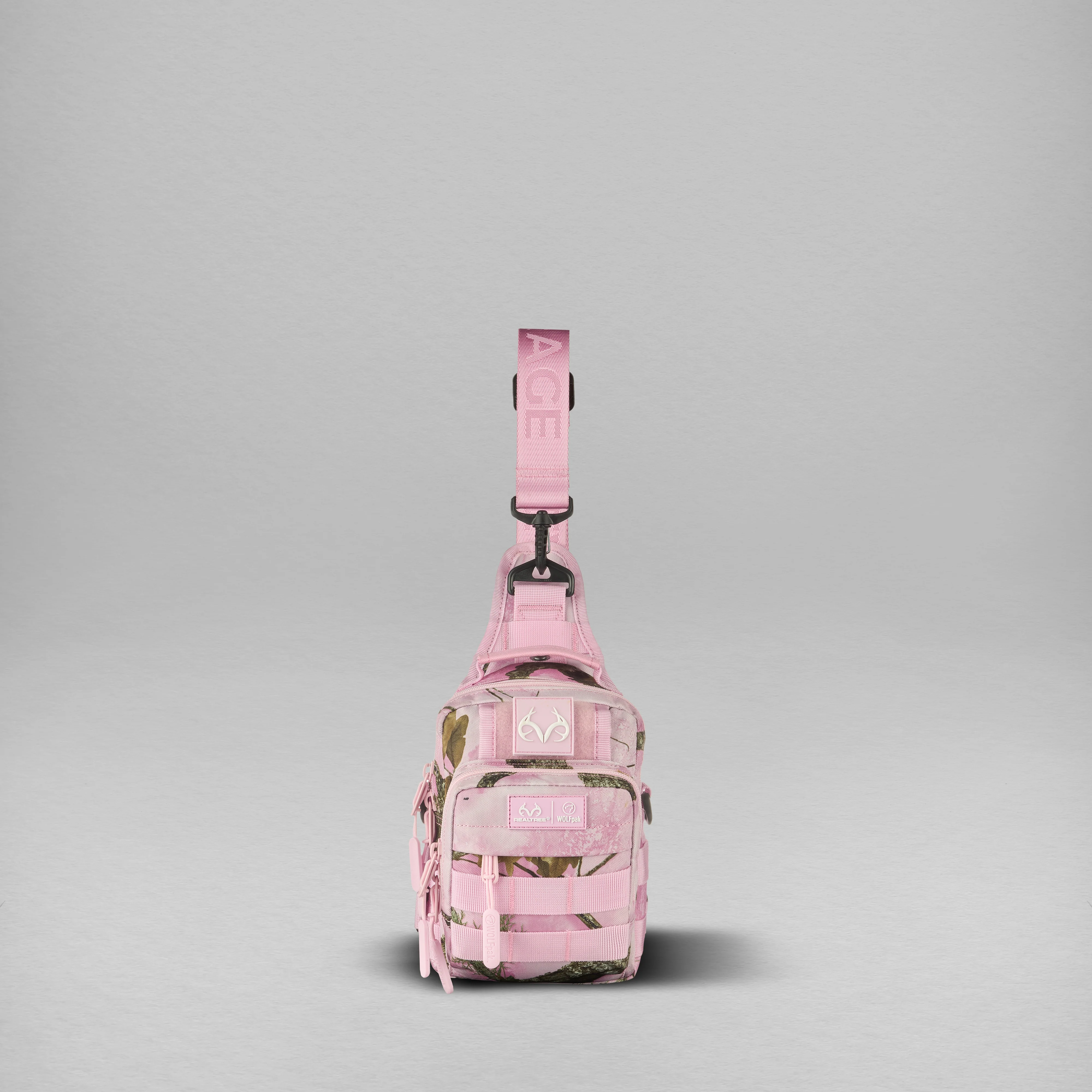 4L Mini Tactical Sling Bag Realtree Flushing Pink - Image 3