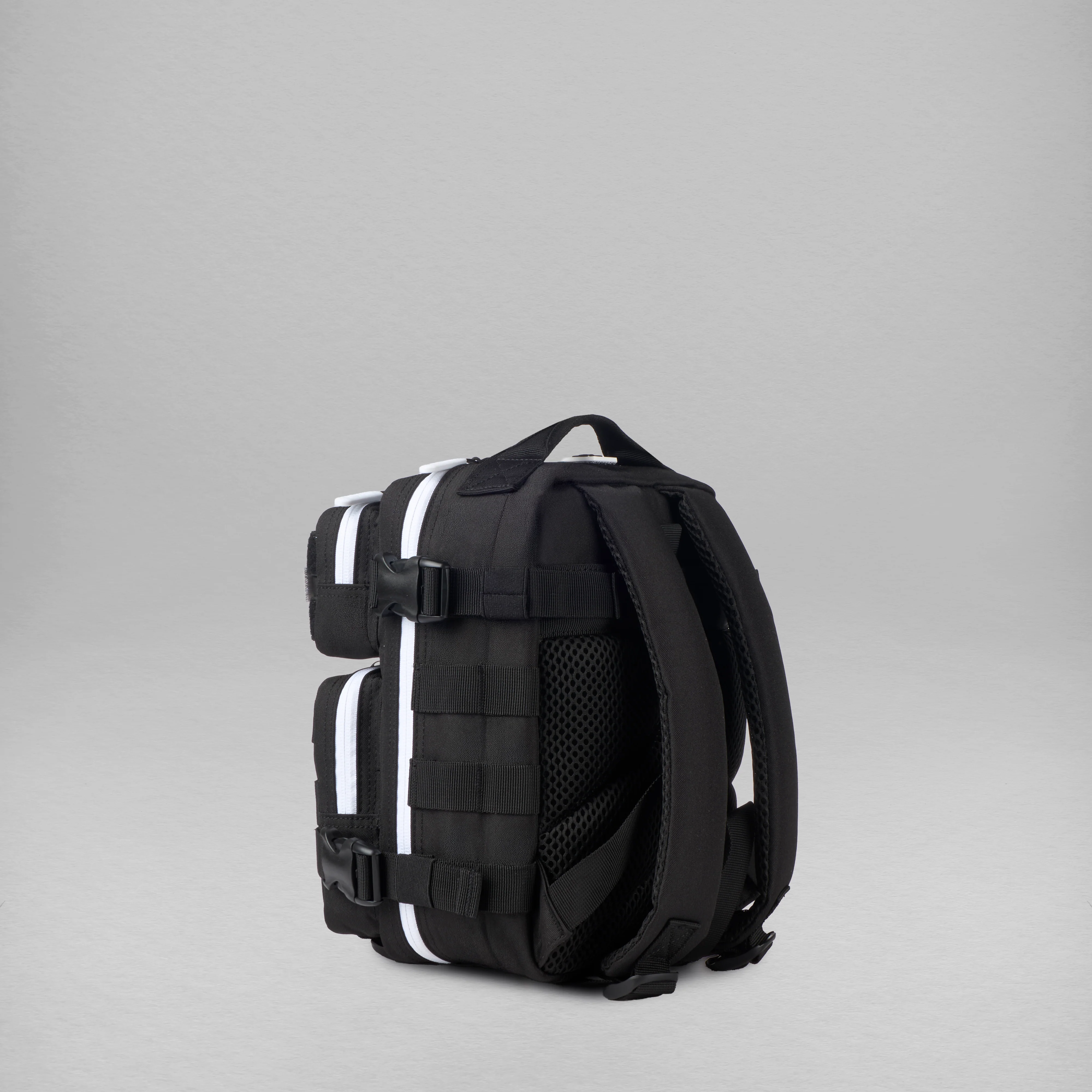 9L Backpack Mini Alpha Black White Accents - Image 3