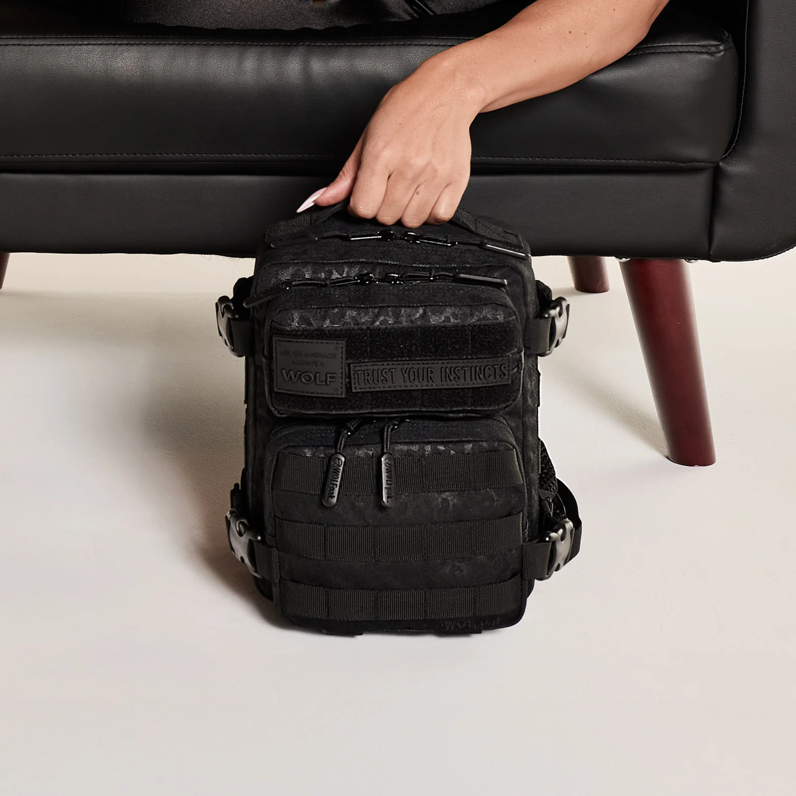 9L Backpack Mini Black Leopard (Pre-Order) - Image 7