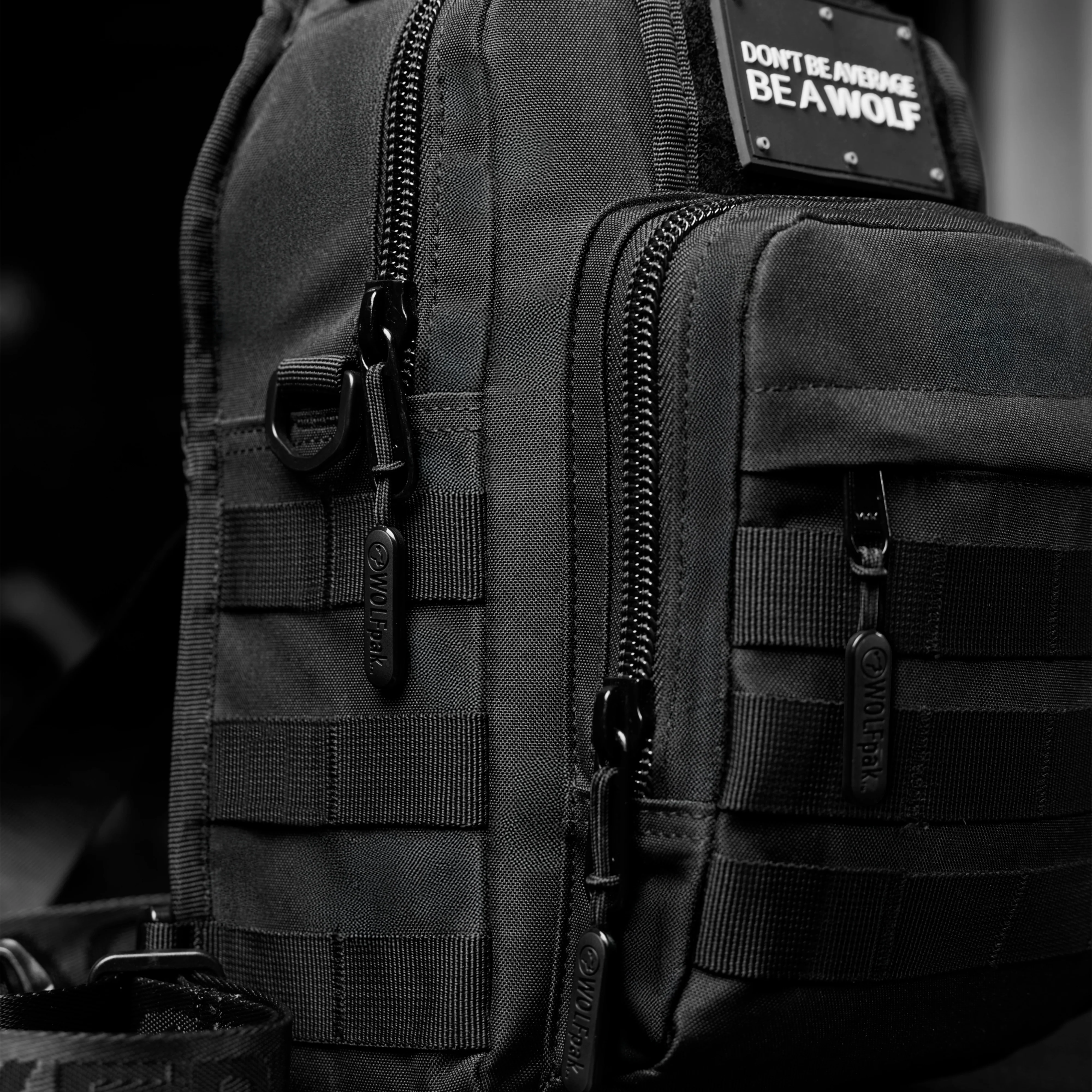 9L Tactical Sling Bag Alpha Black - Image 8