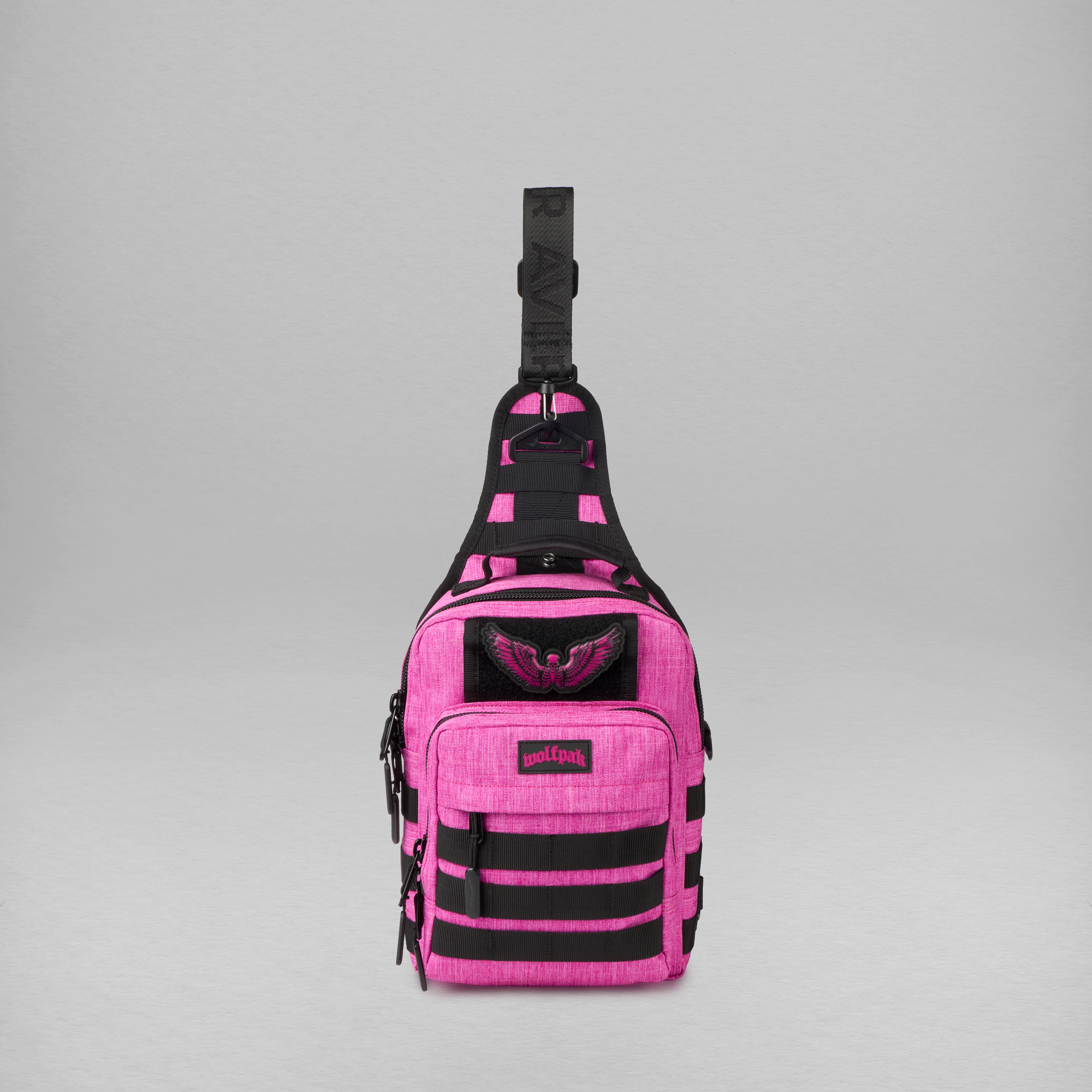 9L Tactical Sling Bag Deathwing Pink - Image 3