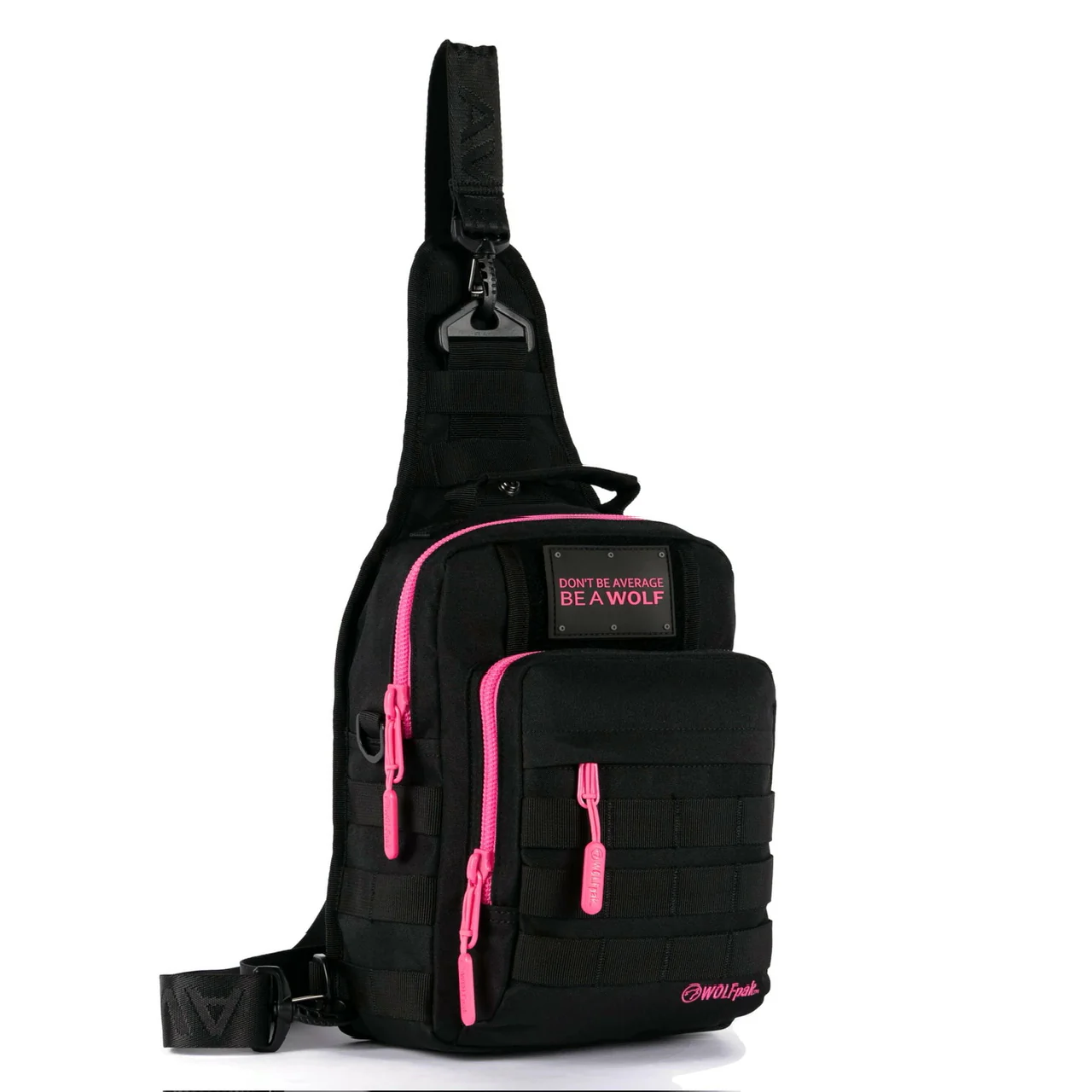 9L Tactical Sling Bag Neon Pink - Image 3
