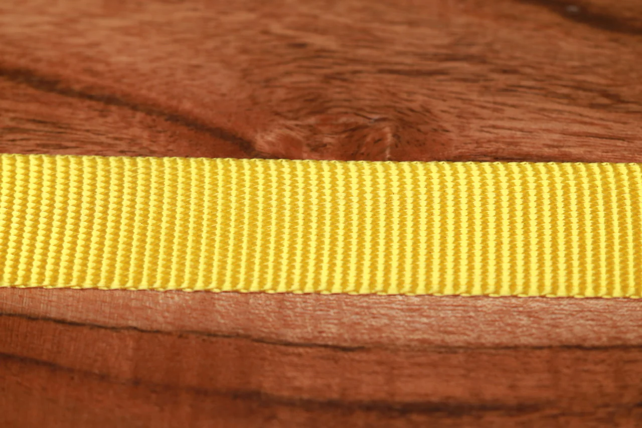 Adjustable Nylon Dog Collar Sunkiss Yellow - Image 4