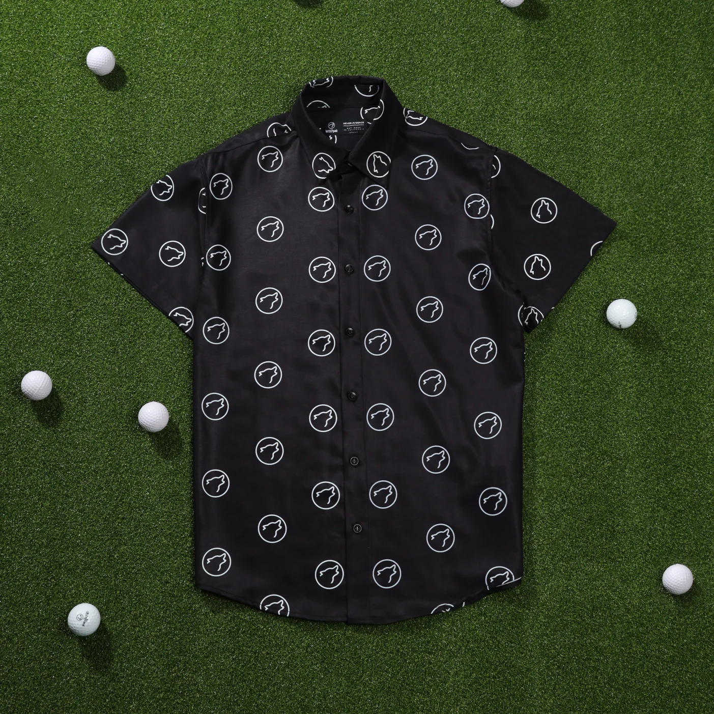 Alpha Black Country Club Button Up - Image 3