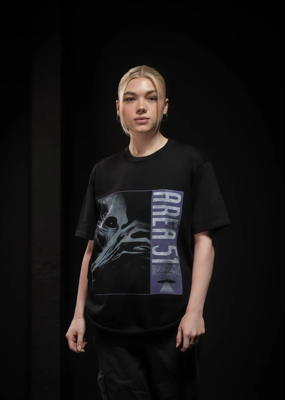 Area 51 They Exist Graphic T-Shirt Sale - Image 3