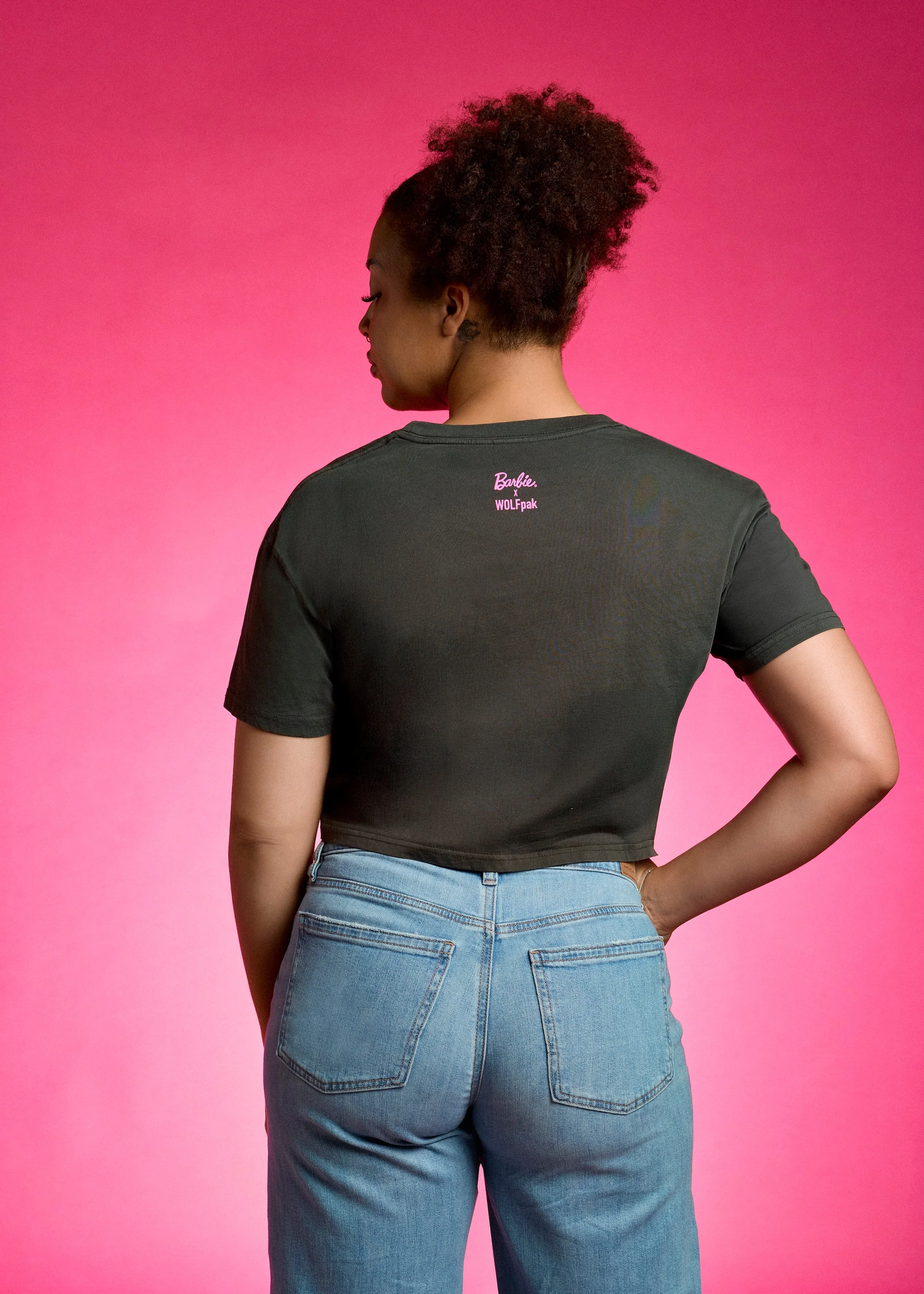 Barbie Meet in Malibu Graphic Crop Shirt - Image 2