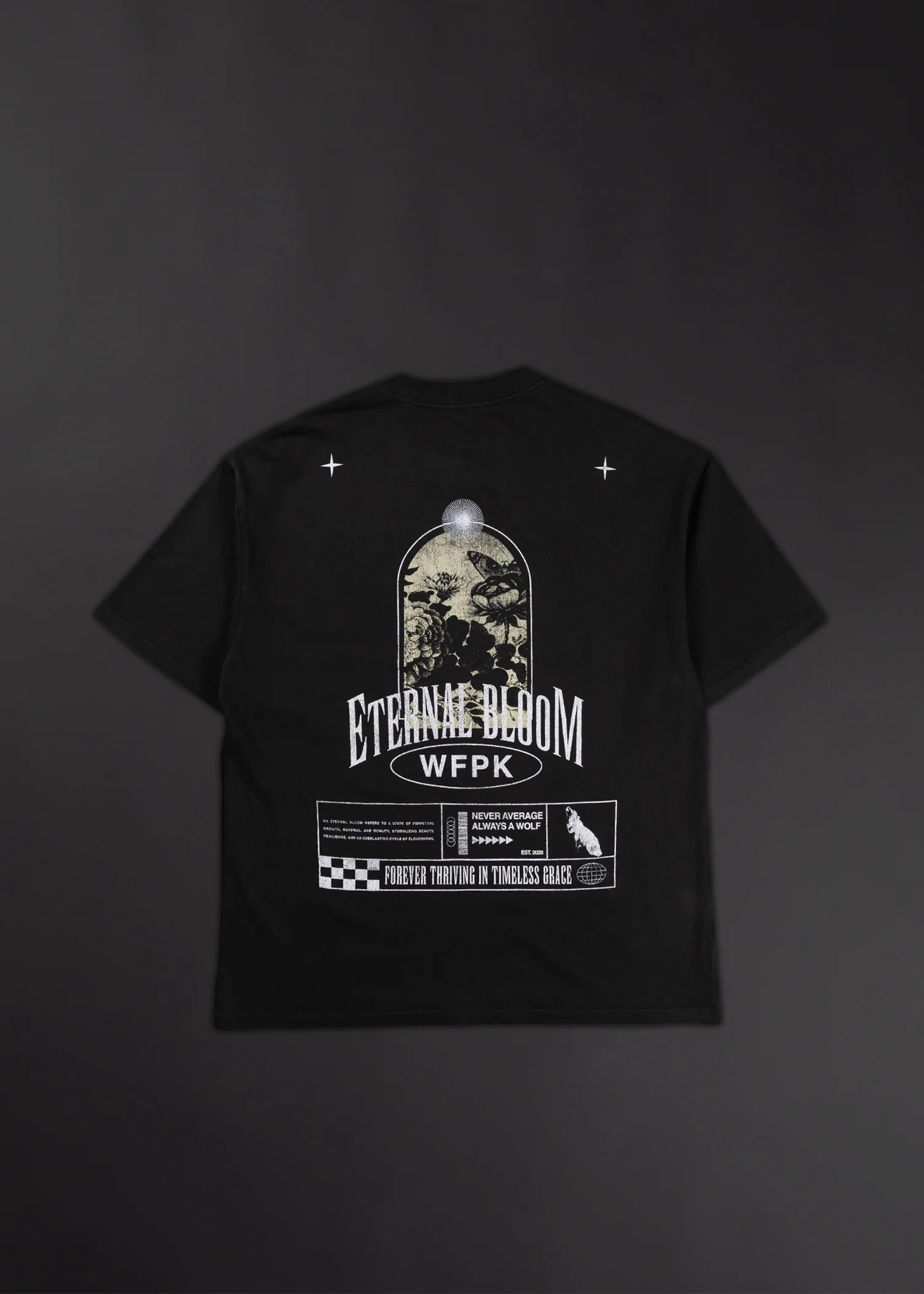 Eternal Bloom Graphic T-Shirt Bundle Black - Image 9