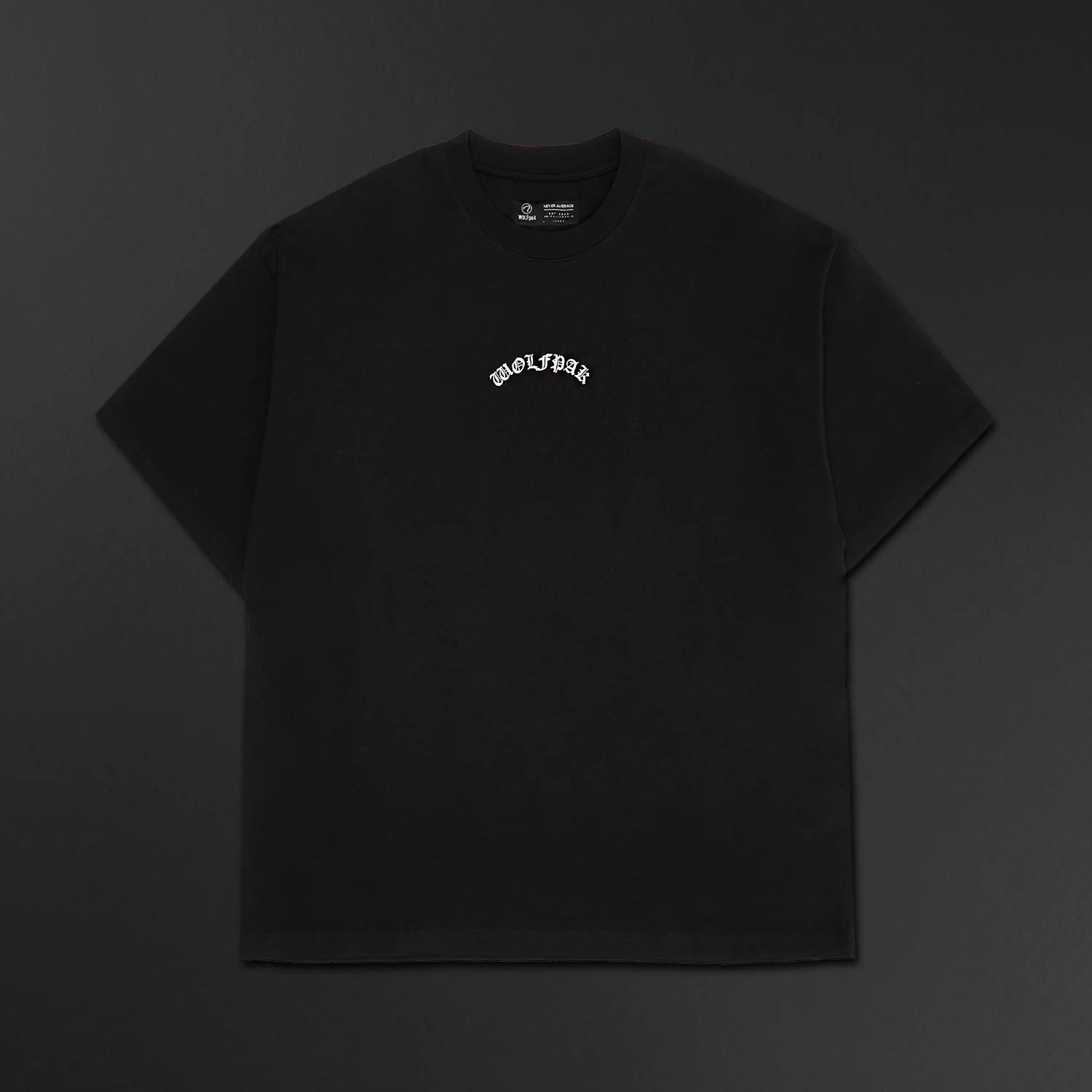 Forever Alpha Black Graphic Tee - Image 2
