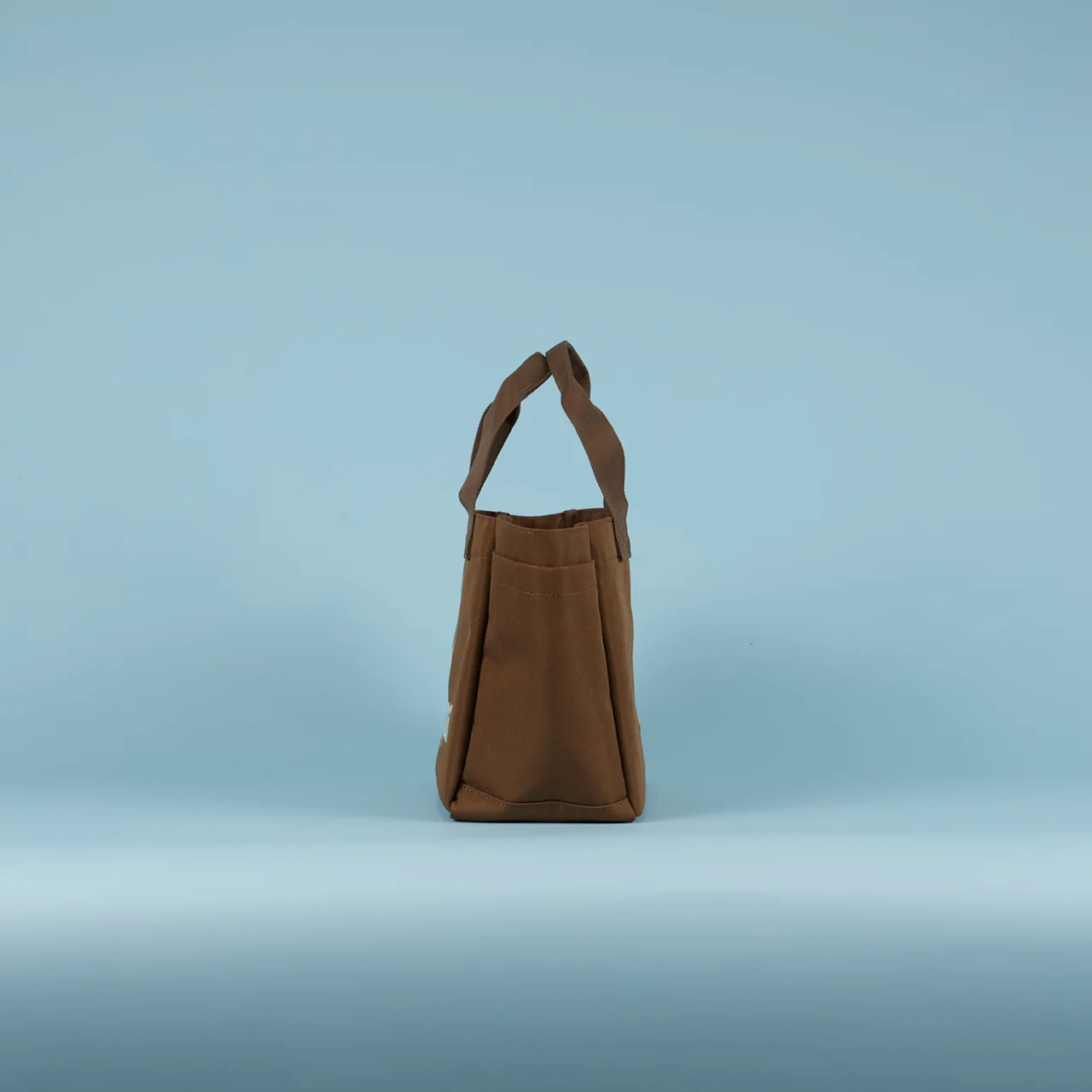 Mini Tote Bag Mocha Brown - Image 5