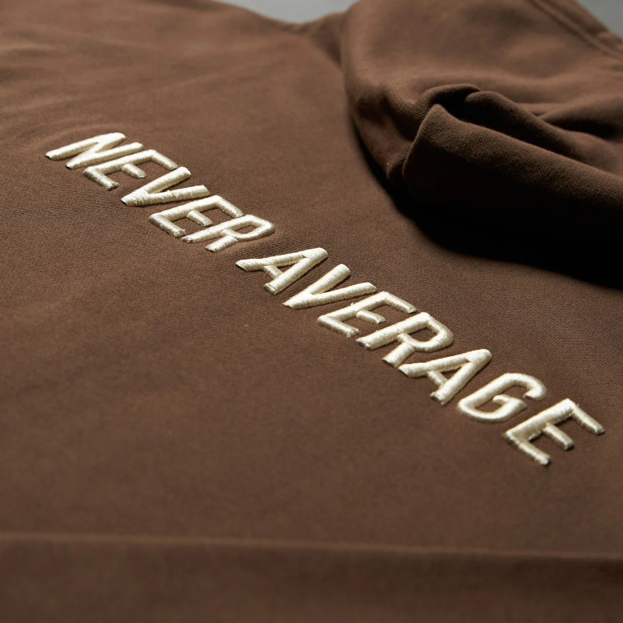 Mocha Brown Zip Up Hoodie - Image 6