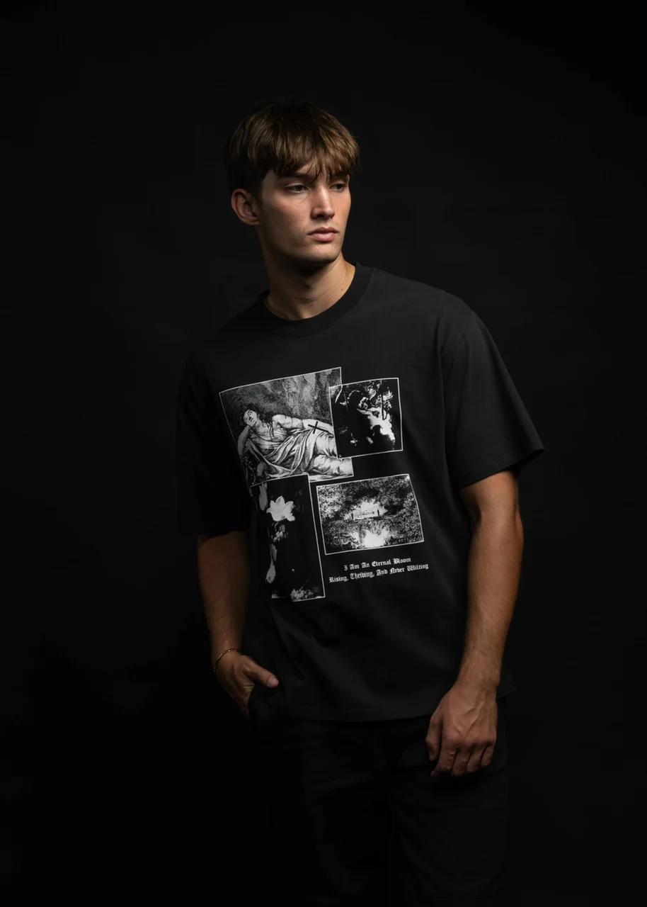 Never Wilting Graphic T-Shirt - Image 3