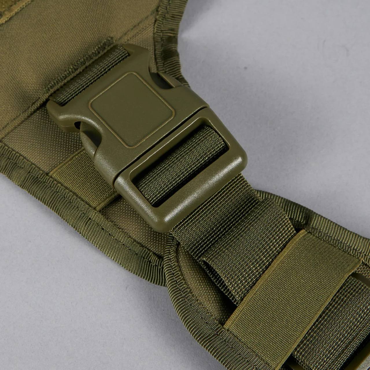 OD Green Tactical Dog Vest Harness - Image 11