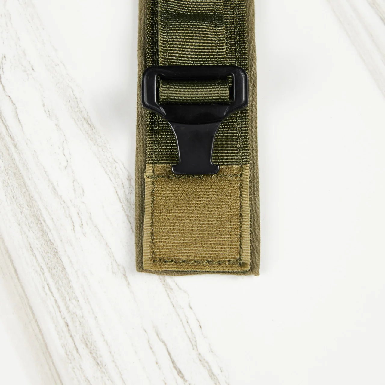 Tactical Nylon Dog Collar Green - Image 3