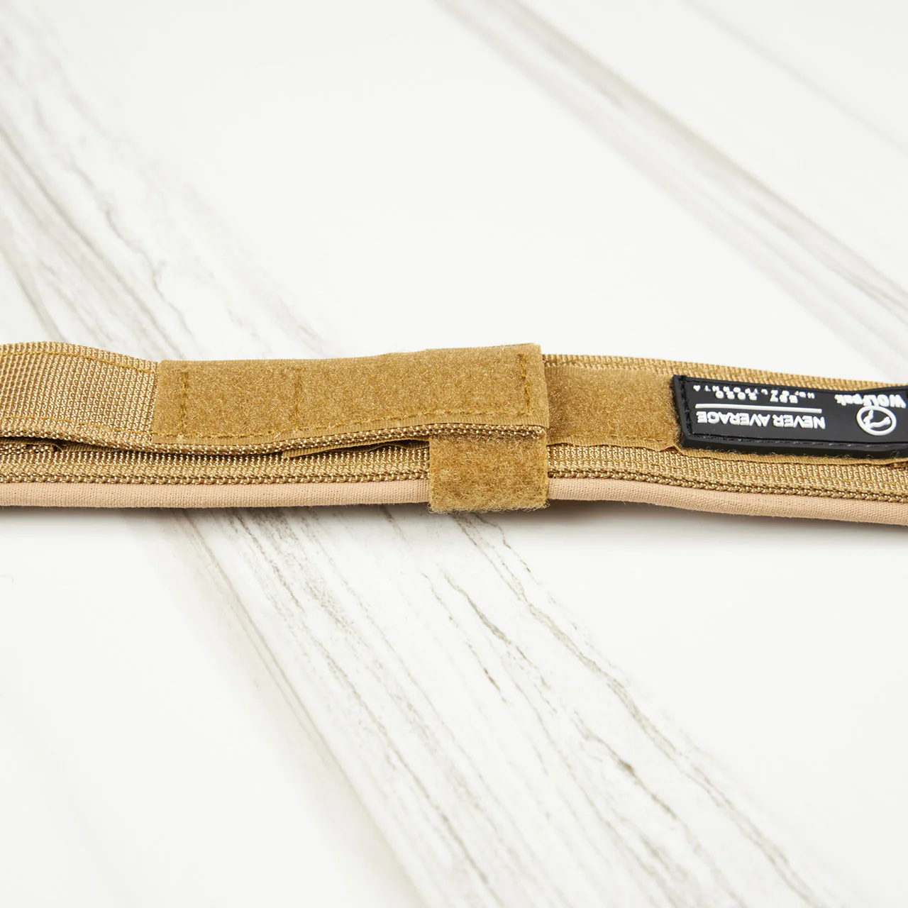 Tactical Nylon Dog Collar Khaki - Image 6