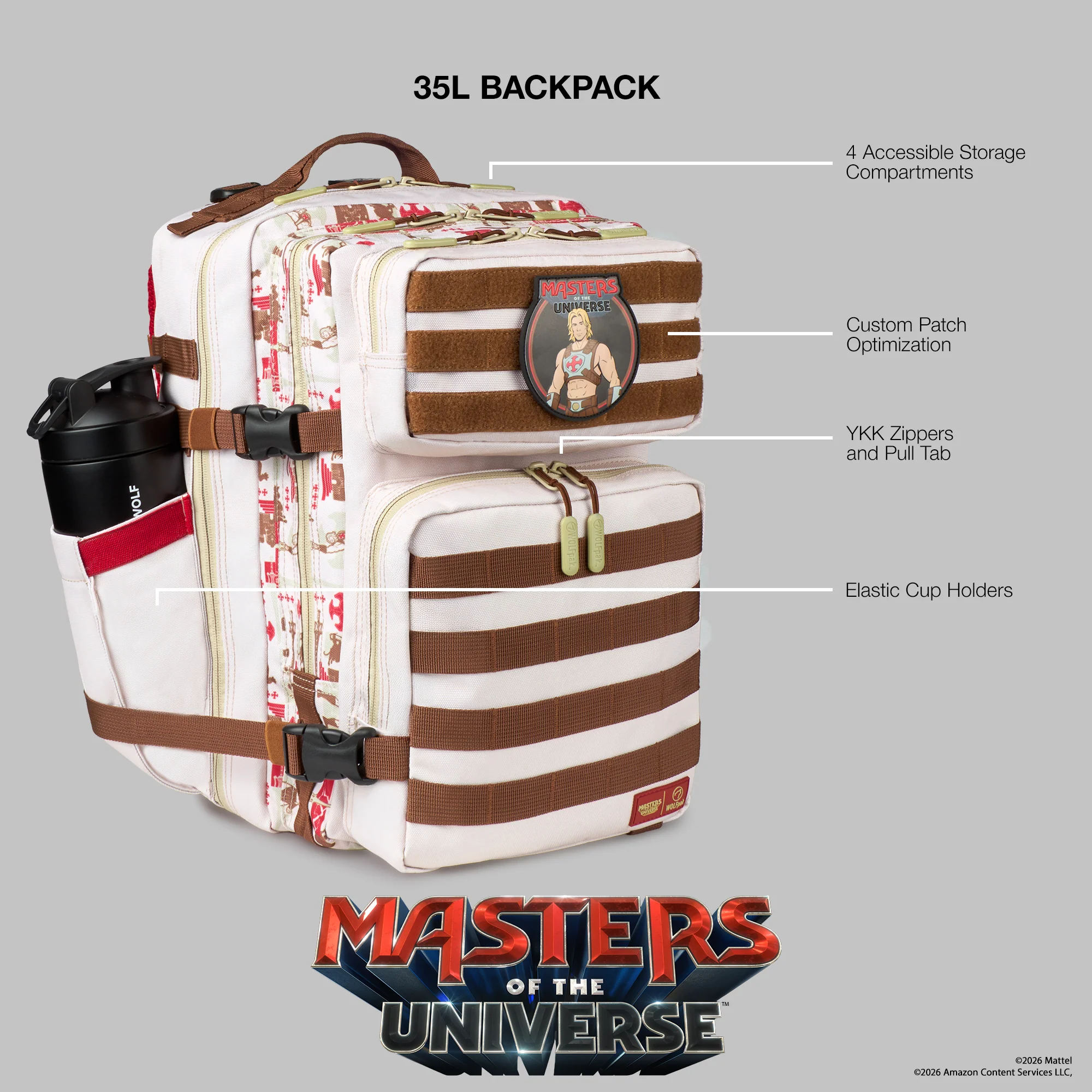 35L Backpack Masters of The Universe™ He-Man - Image 3