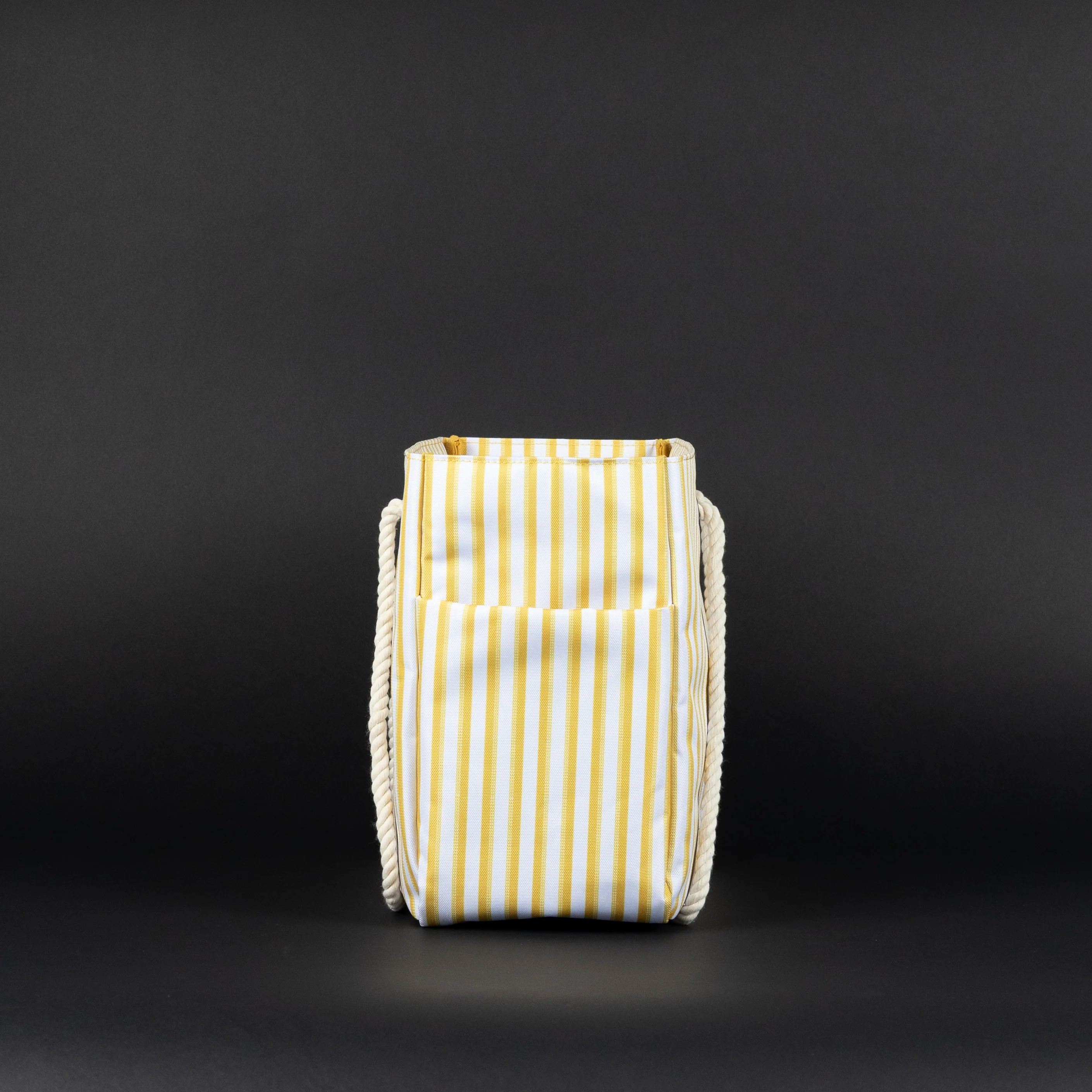 Tote Bag Yellow Stripes Sale - Image 9