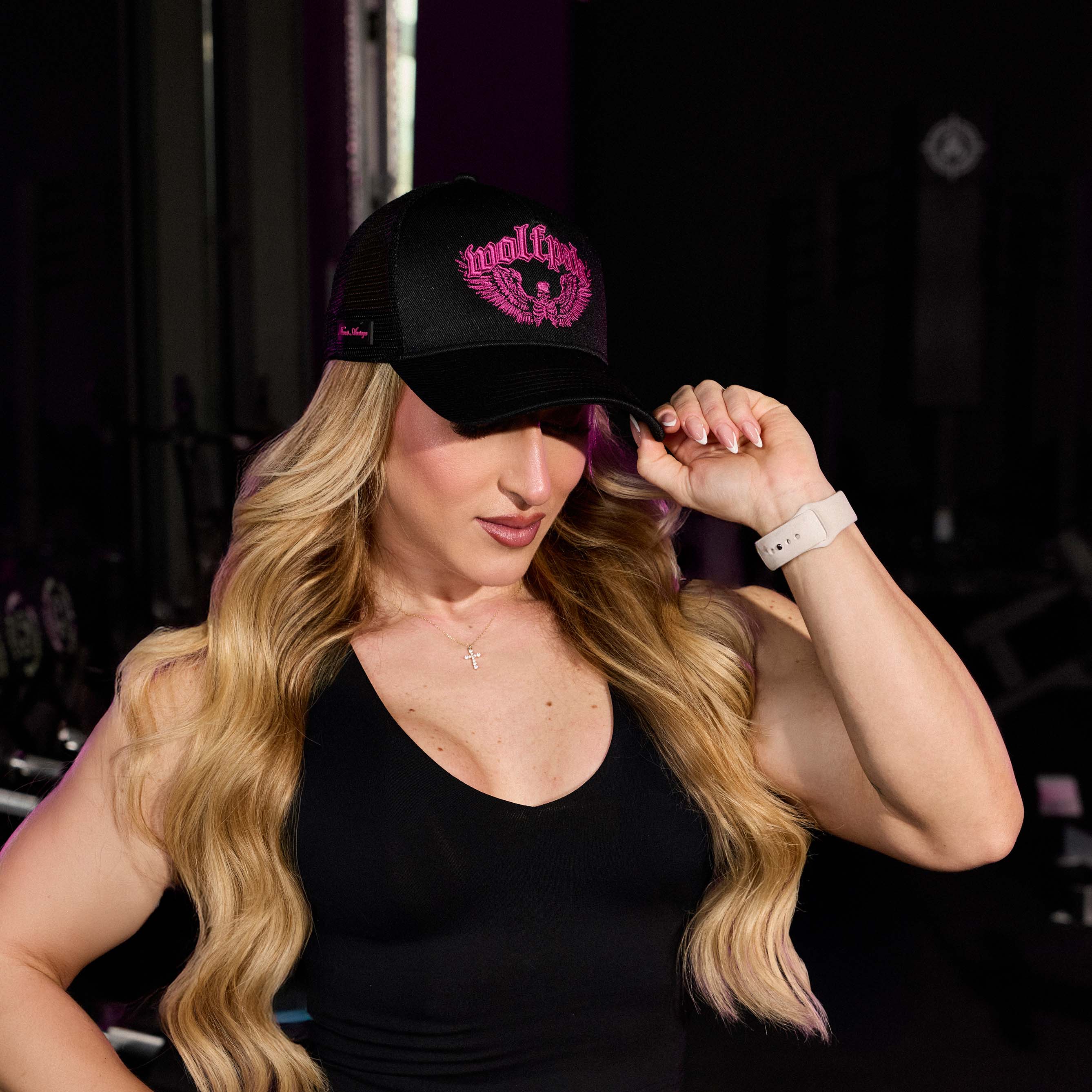 Trucker Hat Deathwing Pink - Image 5